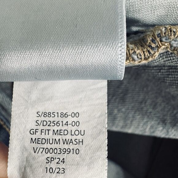 Gap Girlfriend Ankle Jeans Plus 20 (41x25) Blue Denim Stretch Womens - Picture 6 of 9